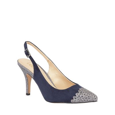 Blue 'Arlind' glitz heels